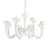 Ideal Lux BON BON Pendelleuchte E14 8-fach ⌀955mm dimmbar Weiss 094007