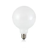 Ideal Lux LAMPADINE E27 Lampe 8W ⌀125mm Weiss 101354