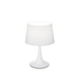 Ideal Lux LONDON Tischleuchte E27 ⌀235mm Weiss 110530