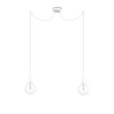 Ideal Lux MINIMAL E27 Pendelleuchte 2x 2x8W dimmbar Weiss warmweiss 112718