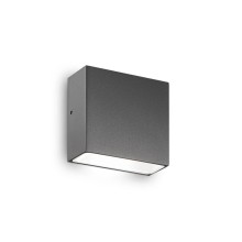 Ideal Lux TETRIS-1 Wandleuchte G9 dimmbar Anthrazit IP44 113753