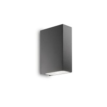 Ideal Lux TETRIS-2 Wandleuchte G9 2-fach dimmbar Anthrazit IP44 113791