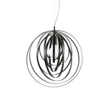 Ideal Lux DISCO Pendelleuchte E27 ⌀460mm dimmbar Schwarz 114262