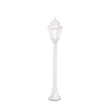 Ideal Lux DAFNE E27 Stehleuchte 23W ⌀220mm dimmbar Weiss IP55 CCT einstellbare Lichtfarbe 120454