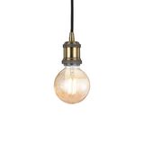 Ideal Lux FRIDA Pendelleuchte E27 ⌀90mm dimmbar Brüniert 122083