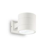 Ideal Lux SNIF ROUND Wandleuchte G9 dimmbar Weiss IP54 144283