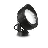 Ideal Lux LITIO GX53 Bodenleuchte 10W dimmbar Schwarz IP66 CCT einstellbare Lichtfarbe 145358