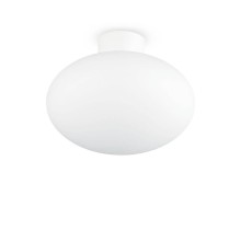 Ideal Lux CLIO Deckenleuchte E27 ⌀90mm dimmbar Weiss IP44 148847