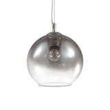 Ideal Lux NEMO Pendelleuchte E27 ⌀200mm dimmbar Chromrauchglas 149585