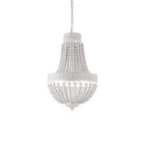 Ideal Lux MONET Pendelleuchte E14 5-fach ⌀400mm dimmbar Weiss 162737