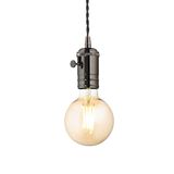 Ideal Lux DOC Pendelleuchte E27 ⌀90mm Bleifarben 163161