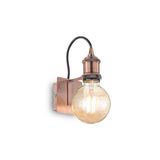 Ideal Lux FRIDA Wandleuchte E27 dimmbar Kupfer 163338