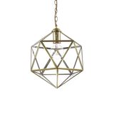 Ideal Lux DECA Pendelleuchte E27 ⌀500mm dimmbar Brüniert 168869