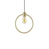 Ideal Lux ABC Pendelleuchte E27 dimmbar Messing 207841