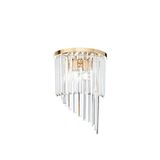 Ideal Lux CARLTON Wandleuchte E14 3-fach dimmbar Gold 213491