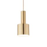 Ideal Lux HOLLY Pendelleuchte E27 ⌀120mm dimmbar Messing 231570