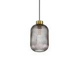 Ideal Lux MINT Pendelleuchte E27 ⌀140mm dimmbar Rauchglas 237442