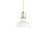 Ideal Lux ERIS Pendelleuchte E27 ⌀210mm dimmbar Weiss 238104