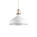 Ideal Lux ERIS Pendelleuchte E27 ⌀330mm dimmbar Weiss 238135