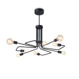 Ideal Lux TRIUMPH Pendelleuchte E27 8-fach ⌀920mm dimmbar Schwarz 242347