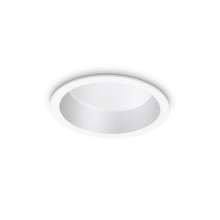 Ideal Lux DEEP LED Einbauleuchte 10W ⌀103mm Weiss warmweiss 249018