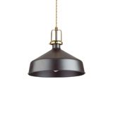 Ideal Lux ERIS Pendelleuchte E27 ⌀210mm dimmbar Schwarz 249056