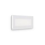 Ideal Lux INDIO LED Einbauleuchte 8W Weiss IP65 warmweiss 255804