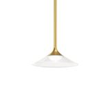 Ideal Lux TRISTAN LED Pendelleuchte 5W ⌀180mm Gold warmweiss 256443