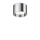 Ideal Lux SPIKE GX53 Deckenleuchte ⌀100mm dimmbar Chrom warmweiss 310886