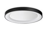 Ideal Lux PLANET LED Deckenleuchte 33W ⌀600mm Schwarz warmweiss 312361