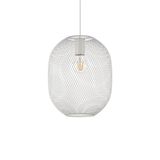 Ideal Lux NET Pendelleuchte E27 ⌀245mm dimmbar Weiss 317274