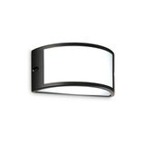 Ideal Lux REX-1 Wandleuchte E27 dimmbar Schwarz IP44 322728