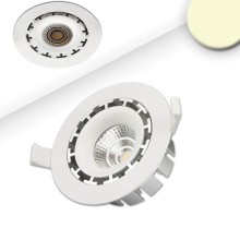 ISOLED LED Einbaustrahler COB, weiß, 15W, 45°, rund, warmweiß, dimmbar