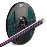 ISOLED Kabel RGB+W 10m Rolle 5-polig 0.50mm2 H03VH-H AWG20