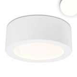 ISOLED LED Aufbauleuchte LUNA 15W, weiß, indirektes Licht, neutralweiß