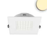 ISOLED LED Downlight Prism blendungsreduziert 18W, IP54, warmweiß, dimmbar