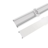 ISOLED FastFix LED Linearsystem R Blindabdeckung für Balkenaufnahme, 1,5m