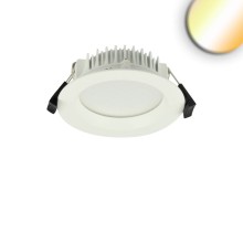 ISOLED LED Downlight blendungsreduziert, 18W, rund, DN145, CRI90, Colorswitch 3000/3500/4000K, dimmbar