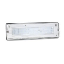 ISOLED LED Notlicht/Fluchtwegleuchte UNI7 Autotest 7W, IP65, X0AEFG180