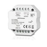 ISOLED Sys-Pro Push/Funk Mesh Multi-PWM-Dimmer, 1 Kanal, 12-24V DC 6A, 36-48V DC 3A