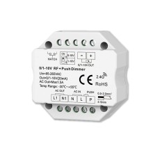 ISOLED Sys-Pro Push/Funk Mesh-Dimmer mit 0/1-10V Output und Switch 85-265V 1.5A