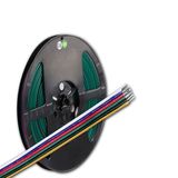 ISOLED Kabel RGB+W+WW 10m Rolle 6-polig 0.5mm2 H03VH-H AWG20