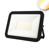 ISOLED LED Fluter Pad 100W, schwarz, weißdynamisch, 100cm Kabel