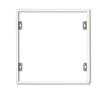 ISOLED Aufbaurahmen weiß RAL 9016, Höhe 7cm, für LED Panels 625x625, steckbare Schnellmontage