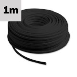 ISOLED Kabel PVC ummantelt, schwarz, 2x0,75mm2 H05VV-F, Meterware