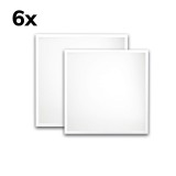 ISOLED LED Panel ECO Backlight Line 625 UGR<19 2H/2H, CRI80, 36W, neutralweiß, 6er Pack