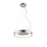 JUST LIGHT KETO ANIKA LED Pendelleuchte Steuerbare Lichtfarbe 26,5W Silber/Weiß 60-120cm 17075-21