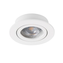 Kanlux Dalla CDTTO50W Einbaustrahler MR16 rund Ø8cm weiss