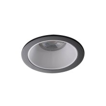 Kanlux Einbau-Downlight, Einbauleuchte GLOZO DSO Gx5,3/GU10 Weiß/Schwarz 36222