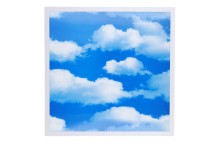 Lecom LED Panel 3D SKY 40W 625x625mm Wolken Himmel 1600Lm 6000K 62x62cm